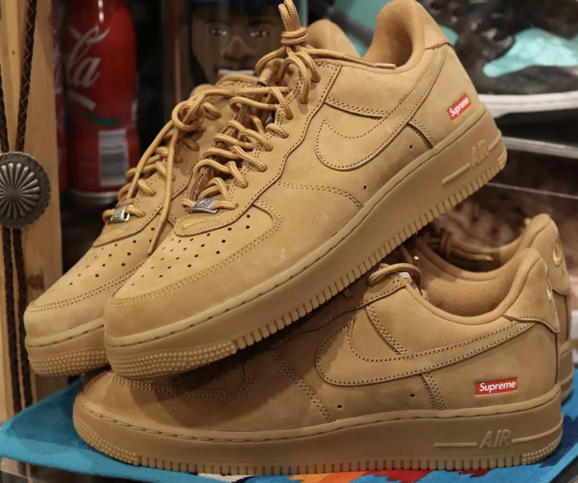 Yüksək Nike Air Force 1 Buğda Kətanının Buraxılış Tarixi