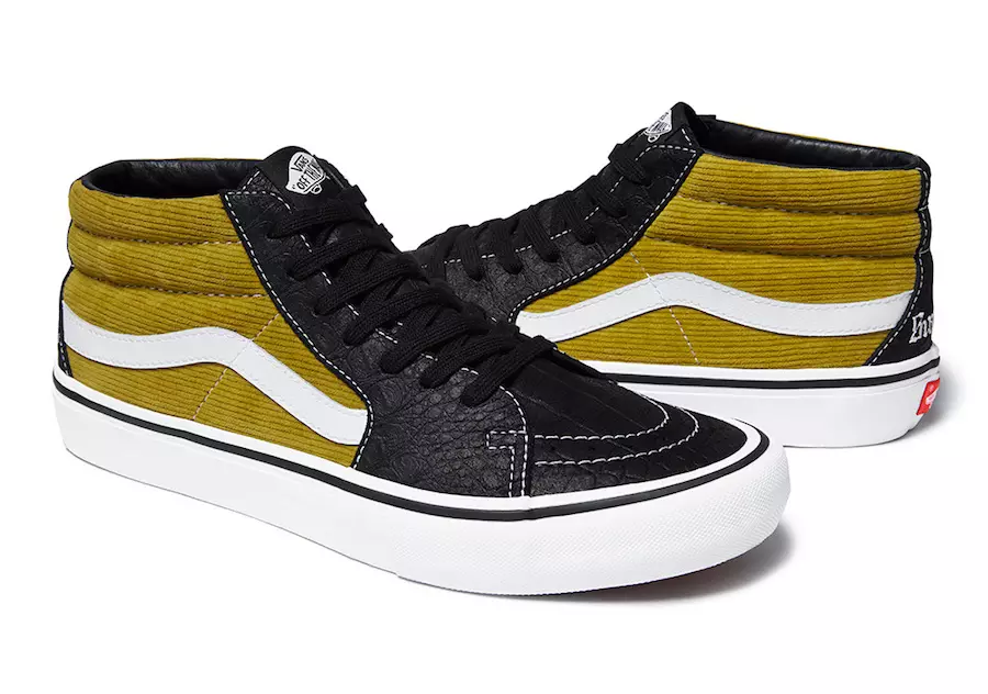 Mkusanyiko wa Juu wa Vans za Hivi Punde Umejengwa Kwa Vifaa vya Croc na Corduroy 3924_2