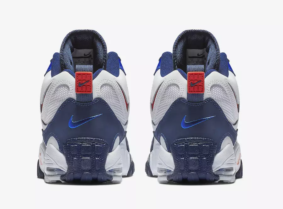 Nike Air Max Speed Turf Wit Blauw Rood BV1165-100 Releasedatum