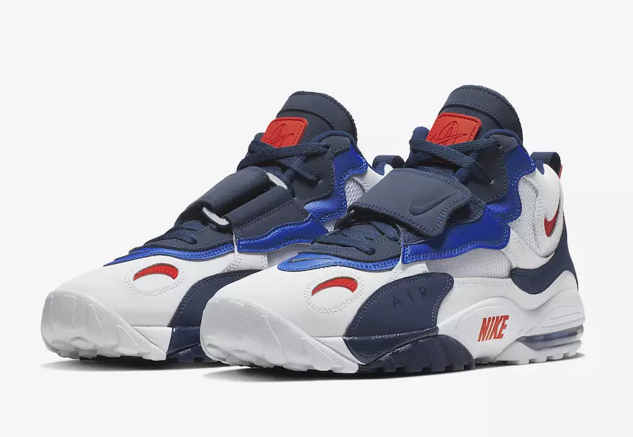 Nike Air Max Speed Turf לבן כחול אדום BV1165-100 תאריך שחרור