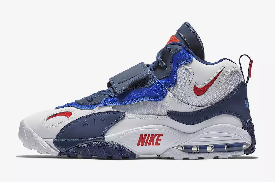 Nike Air Max Speed Turf Alb Albastru Roșu BV1165-100 Data lansării