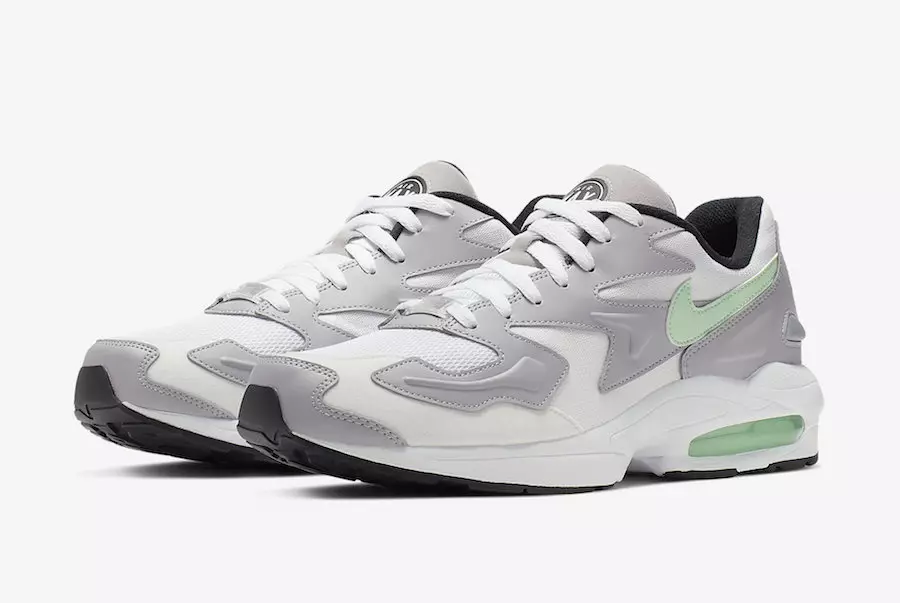 Nike Air Max2 Light Vast Grey Fresh Mint CJ0523-100 تاريخ الإصدار