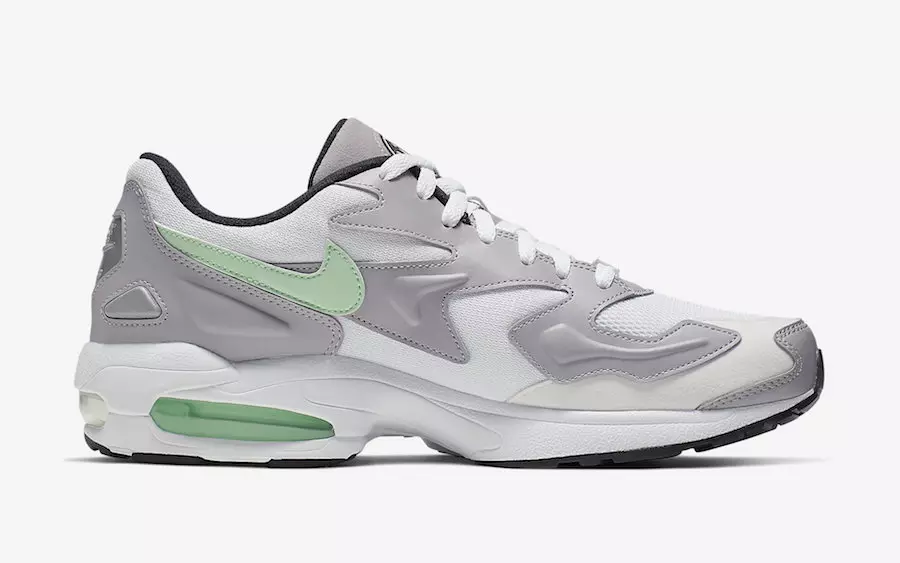 Nike Air Max2 világos szürke friss menta CJ0523-100 Megjelenés dátuma