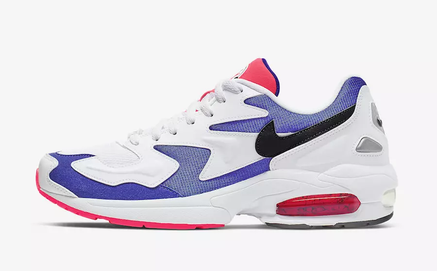 Nike Air Max2 Light Releasing Soon w kolorze fioletowym i karmazynowym