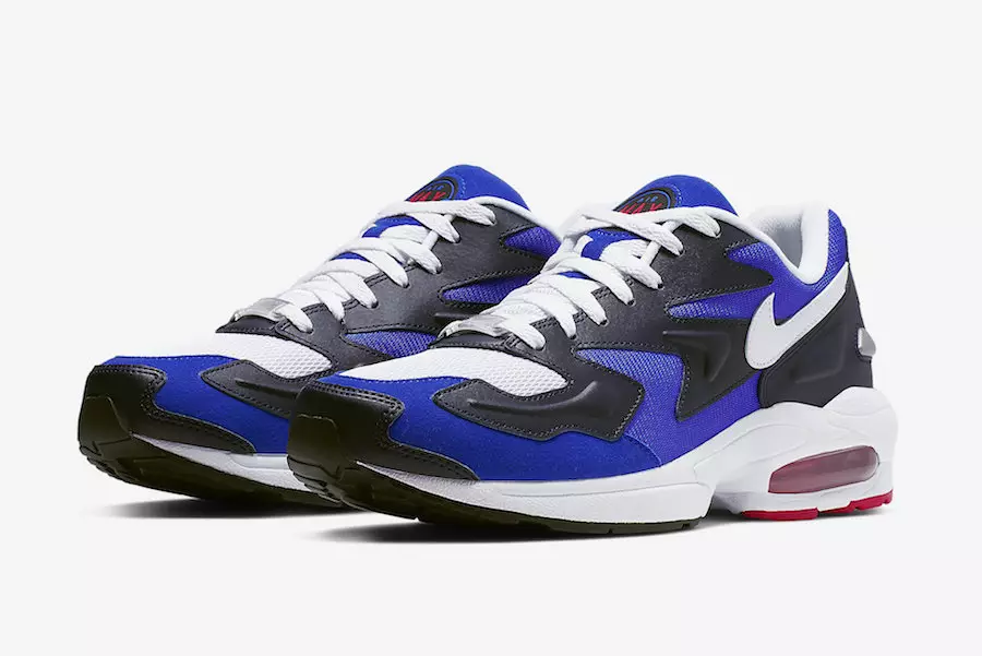 Nike Air Max2 Light Releasing uudessa rohkeassa sinisessä värissä