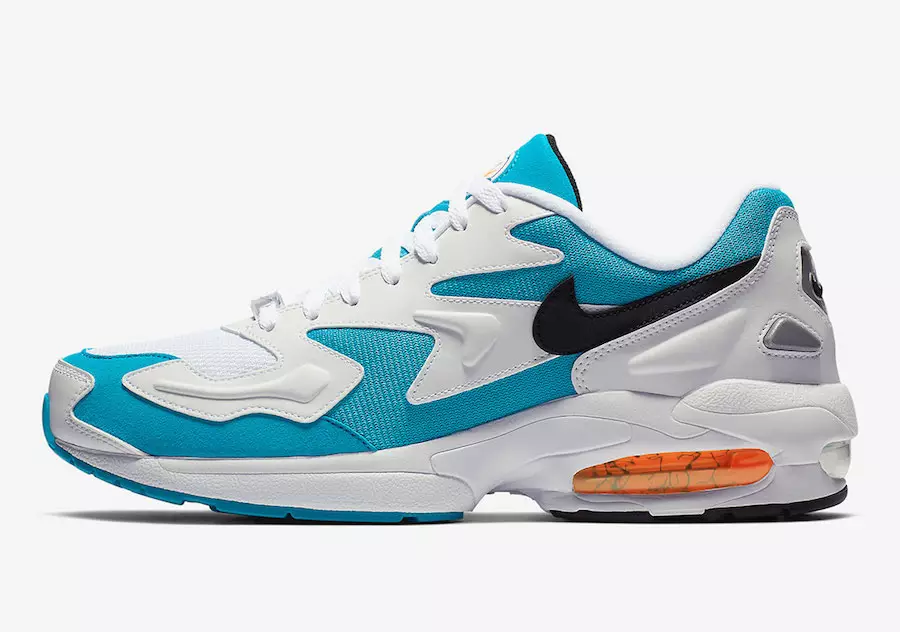 Nike Air Max2 Light OG Blue Lagoon AO1741-100 Data de lançamento