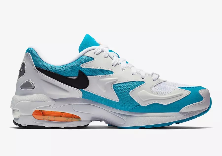 Nike Air Max2 Light OG Blue Lagoon AO1741-100 Releasedatum