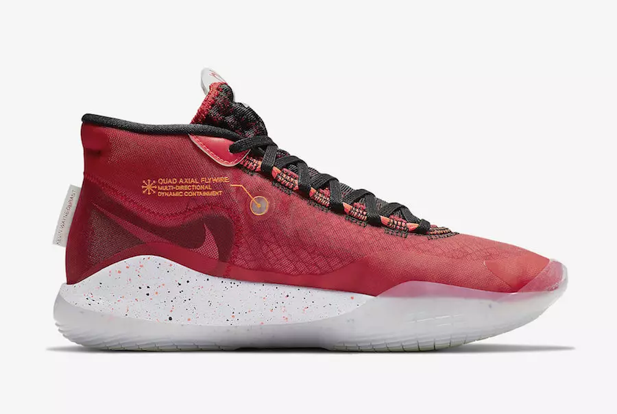 تاريخ الإصدار Nike KD 12 University Red AR4230-600