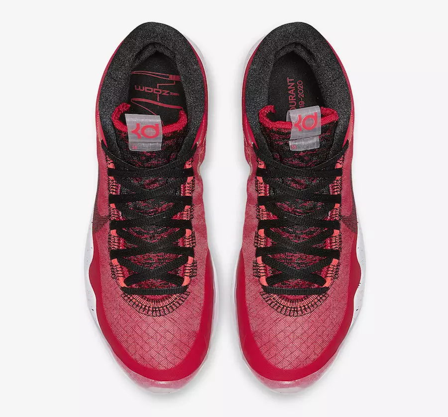 Nike KD 12 University Red AR4230-600 Թողարկման ամսաթիվ