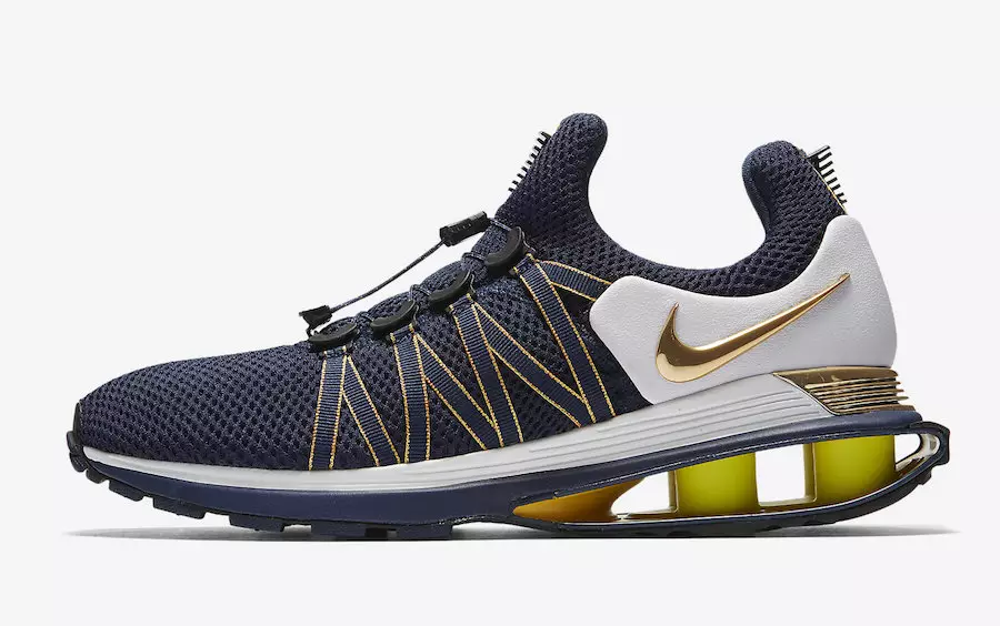 Nike Shox Gravity Midnight Navy Metallic Gold AR1999-400 Megjelenés dátuma