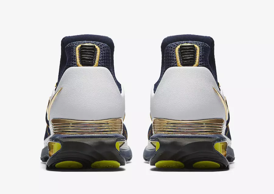 Nike Shox Gravity Midnight Navy Metallic Gold AR1999-400 Julkaisupäivä