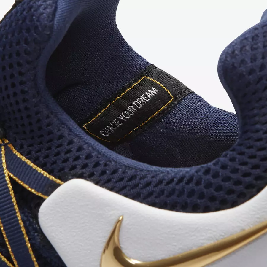 Nike Shox Gravity Midnight Navy Metallic Gold AR1999-400 Tanggal Rilis