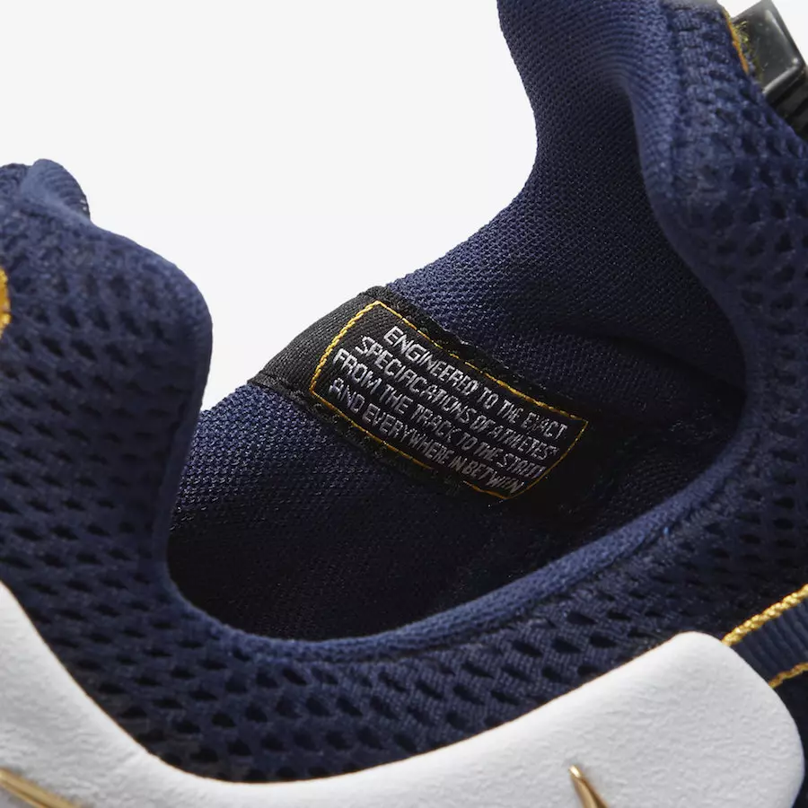 Nike Shox Gravity Midnight Navy Metallic Gold AR1999-400 ဖြန့်ချိသည့်ရက်စွဲ