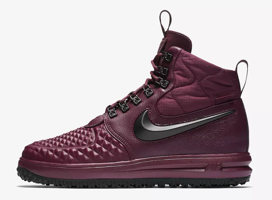 Nike Lunar Force 1 Duckboot Burgundy 916682-601