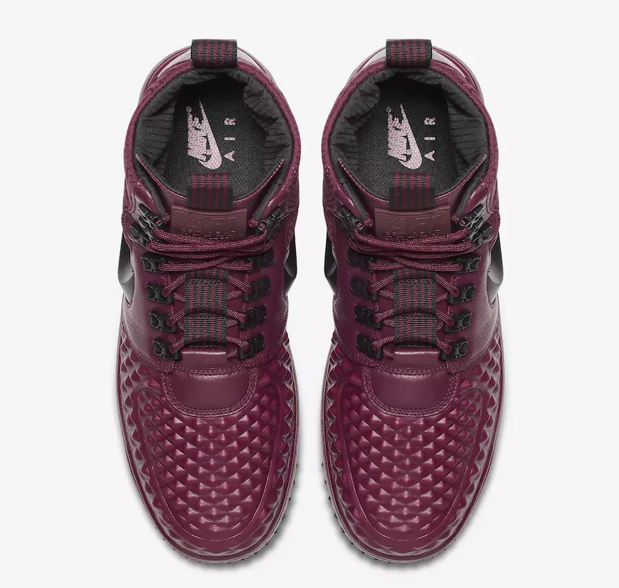 Nike Lunar Force 1 Duckboot Burgundy 916682-601