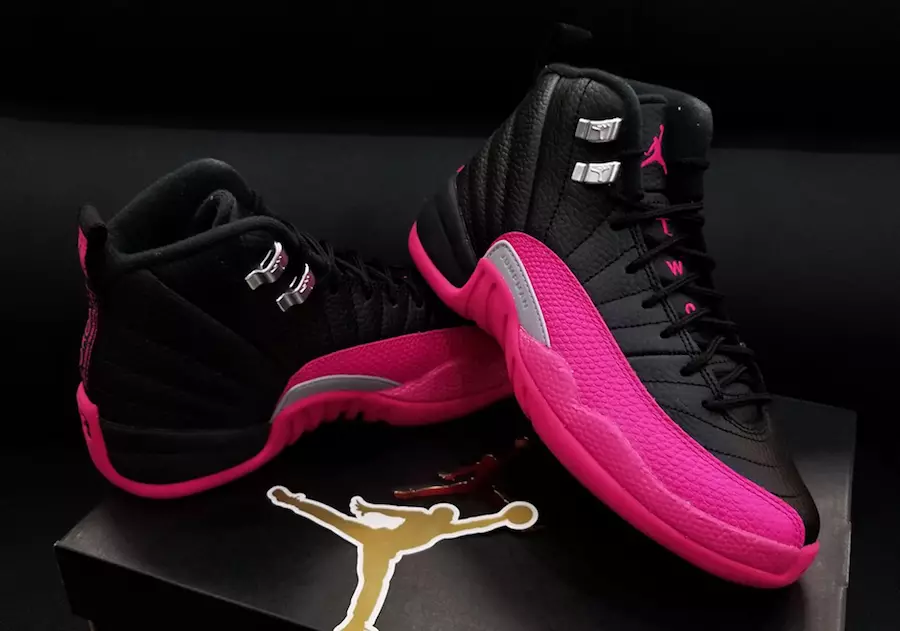 Jordan 12 Black Pink 510815-026