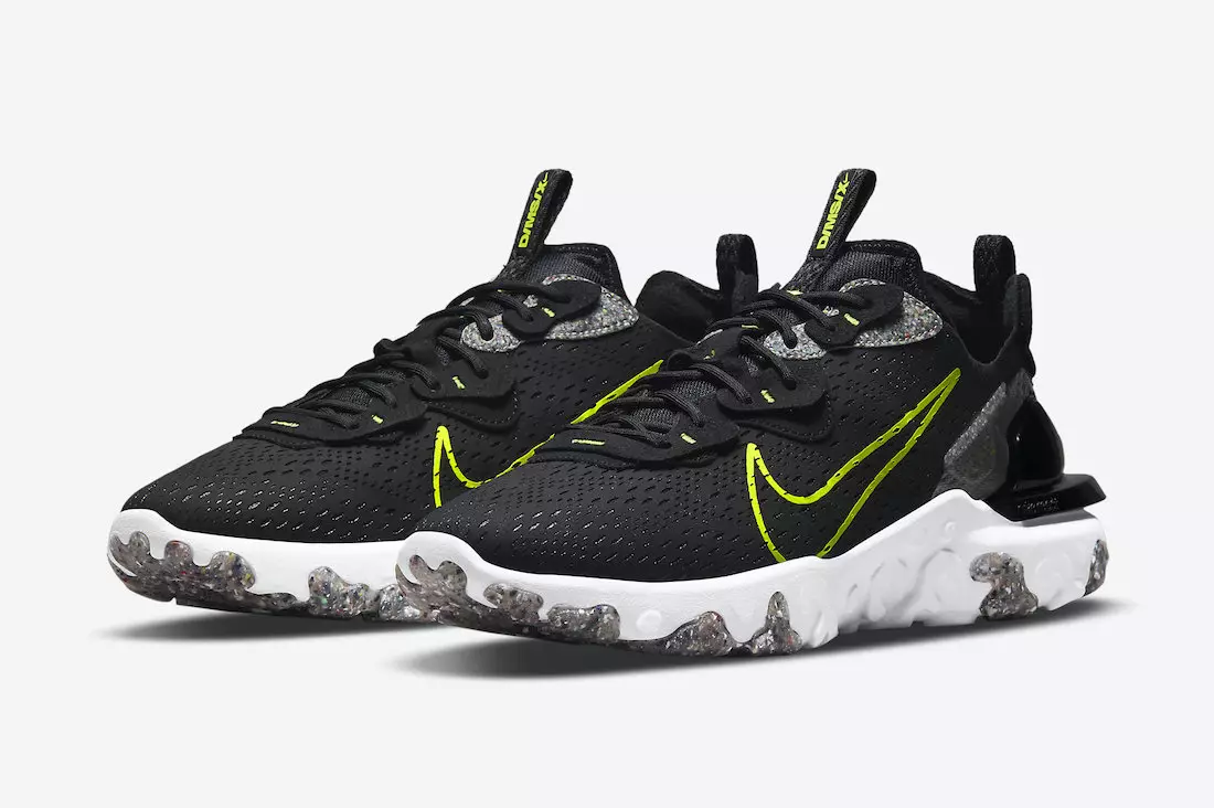 Nike React Vision, pagamintas iš tvarių medžiagų