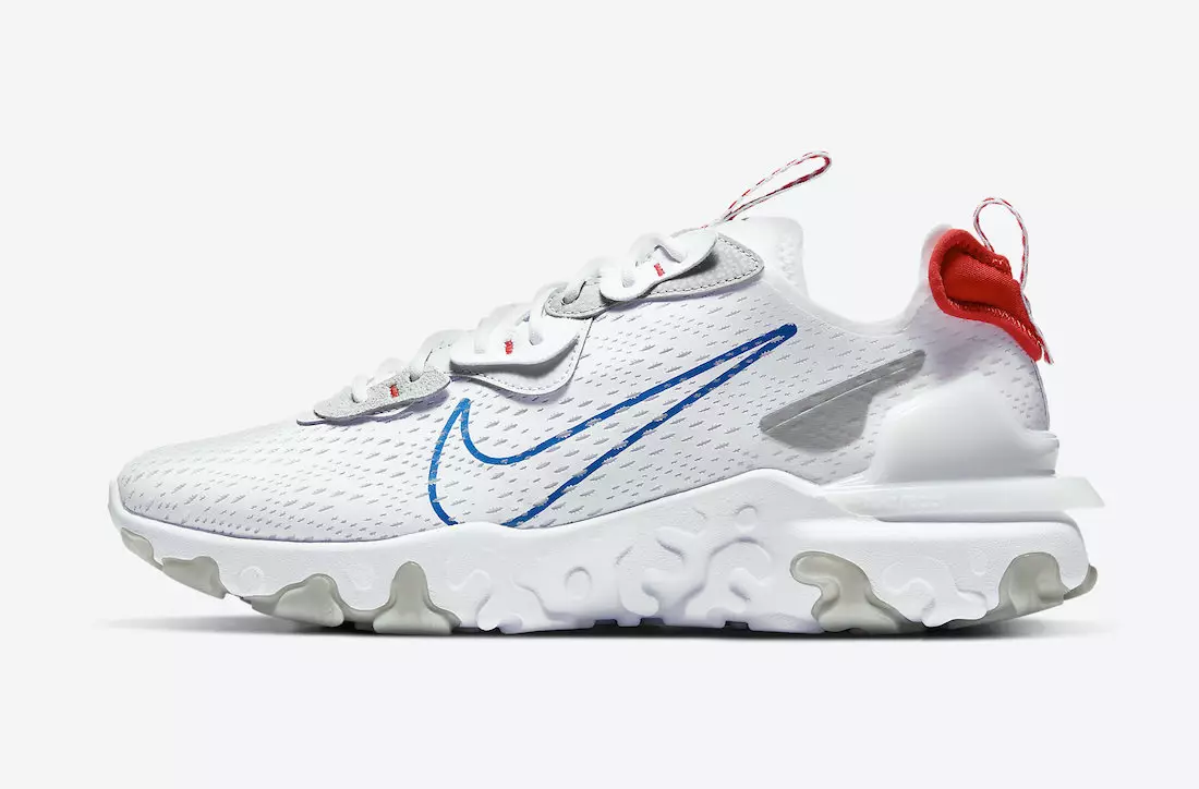 Nike React Vision White Game Royal DJ4597-100 Utgivelsesdato