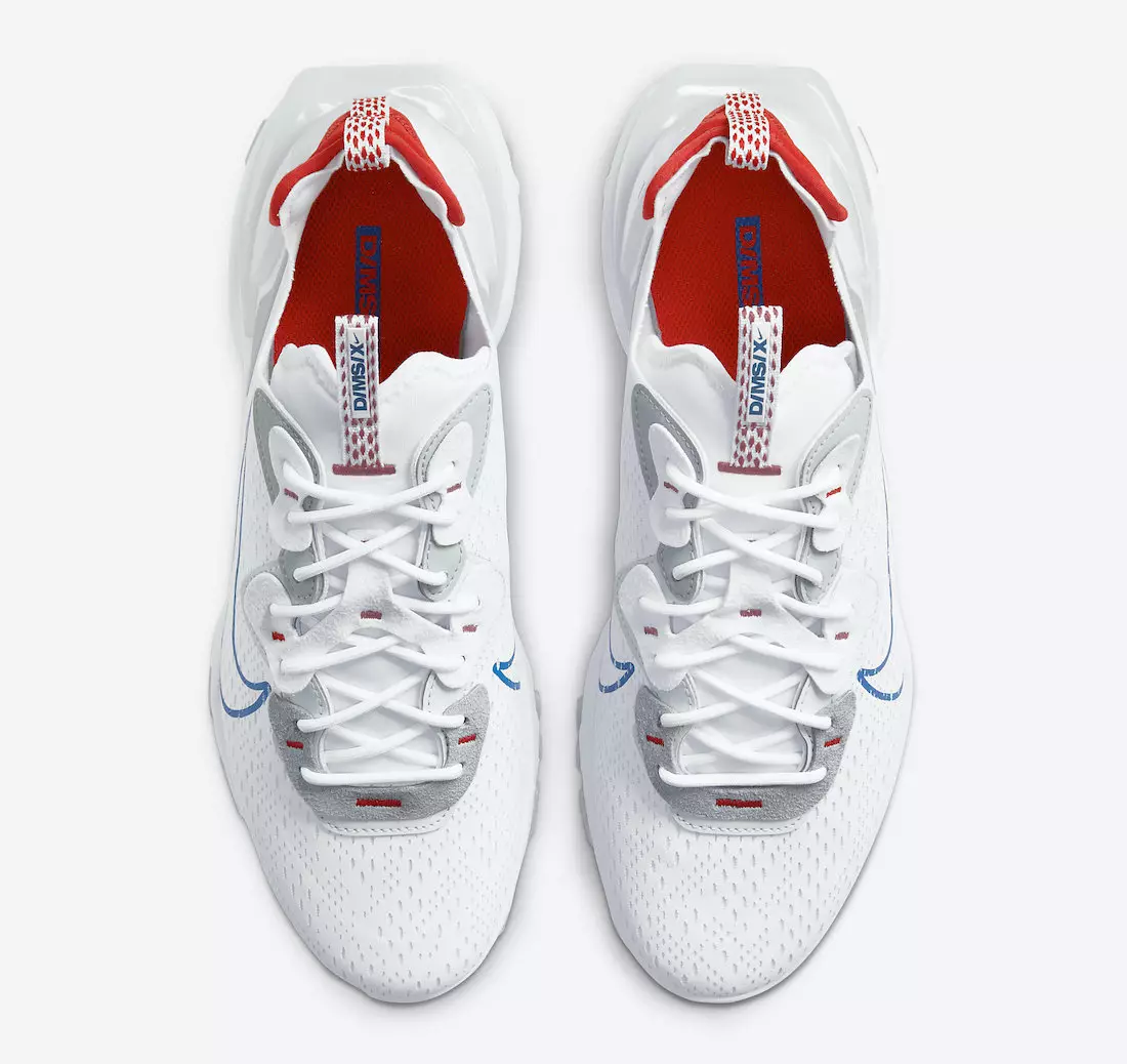 Дата выхода Nike React Vision White Game Royal DJ4597-100