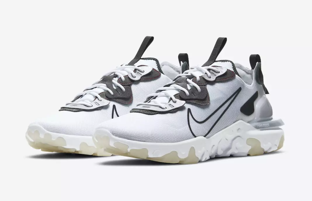 Nike React Vision Branco Antracite CT3343-100 Data de Lançamento