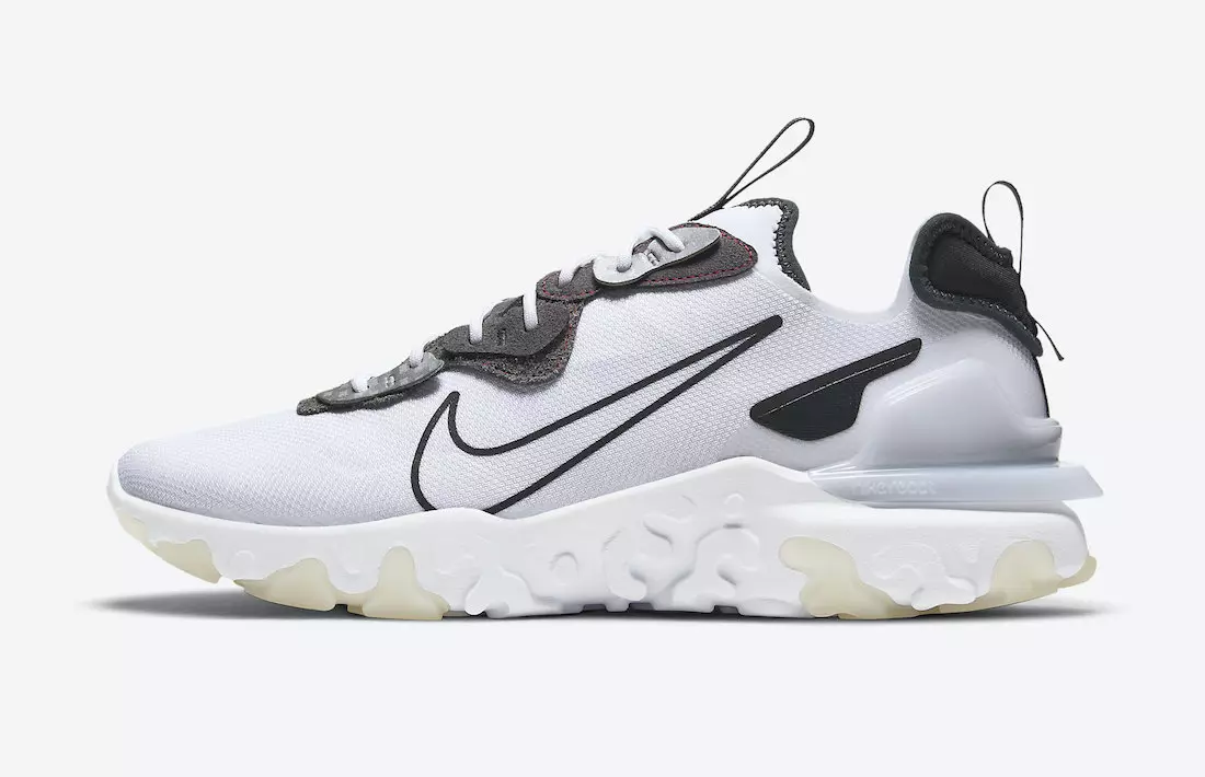 Nike React Vision hvid antracit CT3343-100 Udgivelsesdato