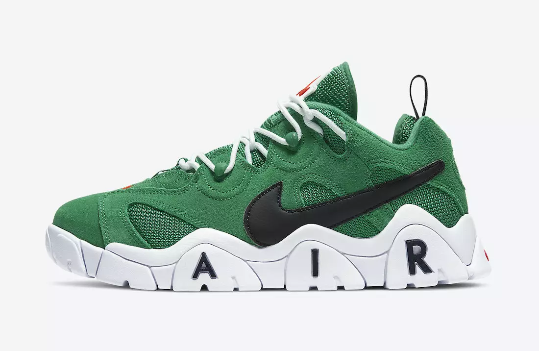 Nike revela o Air Barrage Low na nova colorway “Heineken”