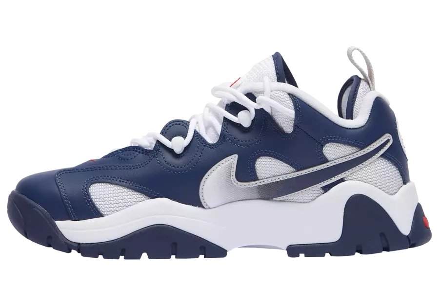 Nike Air Barrage Low Navy White Red CN0060-400 გამოშვების თარიღი