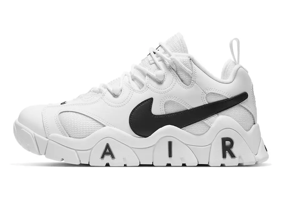 Nike Air Barrage Düşük Beyaz Siyah CW3130-100 Çıkış Tarihi