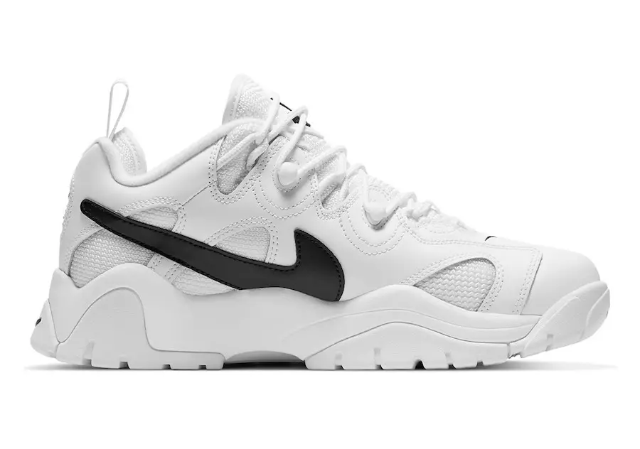 Nike Air Barrage Low White Iswed CW3130-100 Data tar-Rilaxx