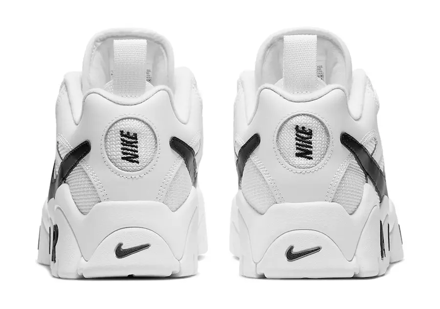 Nike Air Barrage Low White Black CW3130-100 תאריך שחרור