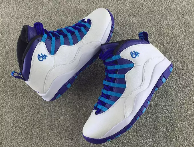 Hornets Air Jordan 10 City Pack 2016 година