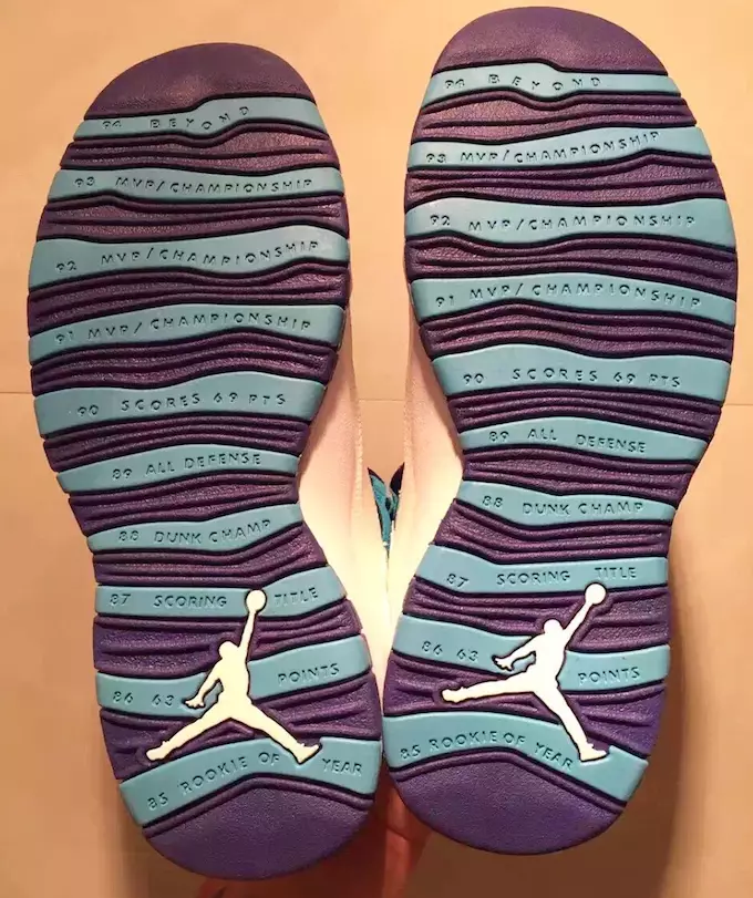 Air Jordan 10 Hornets paquete de la ciudad