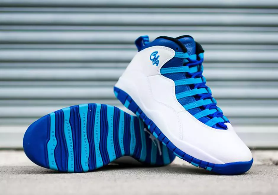 Aer Jordan 10 Charlotte Hornets 310805-107