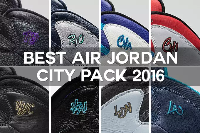 Sondage communautaire : Meilleur coloris du pack Air Jordan 10 City 2016 ?