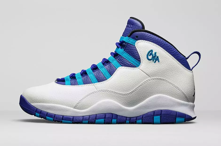 Bộ sưu tập Air Jordan 10 City 2016 Charlotte Hornets