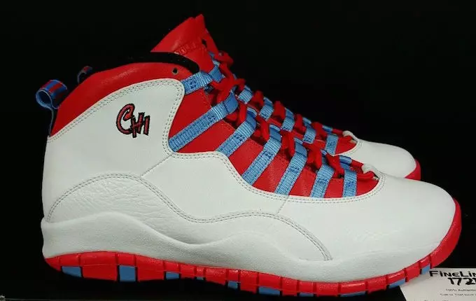 Air Jordan Tarehe 10 ya Kutolewa kwa Bendera ya Jiji la Chicago