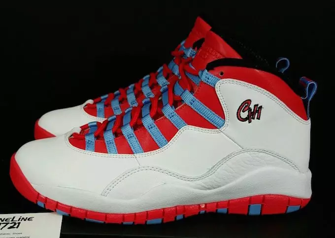 Дата выпуска Air Jordan 10 Chicago City Flag