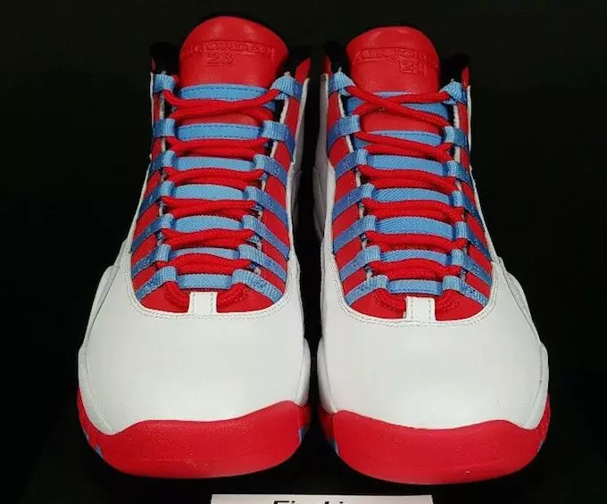 Releasedatum Air Jordan 10 Chicago City Vlag