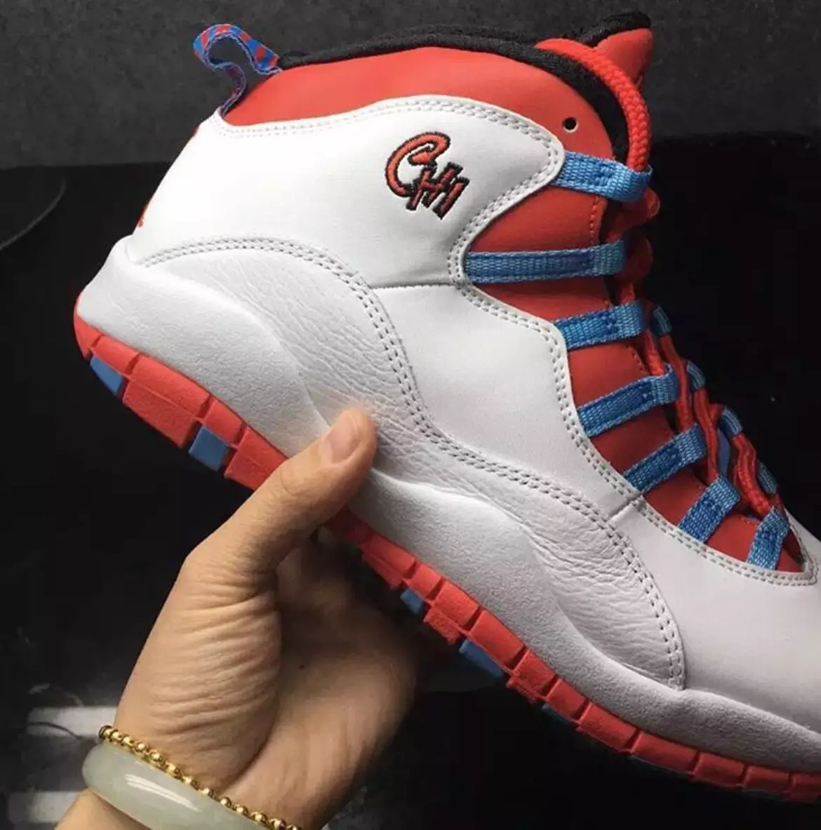 City Pack Air Jordan 10 Bandera de Chicago