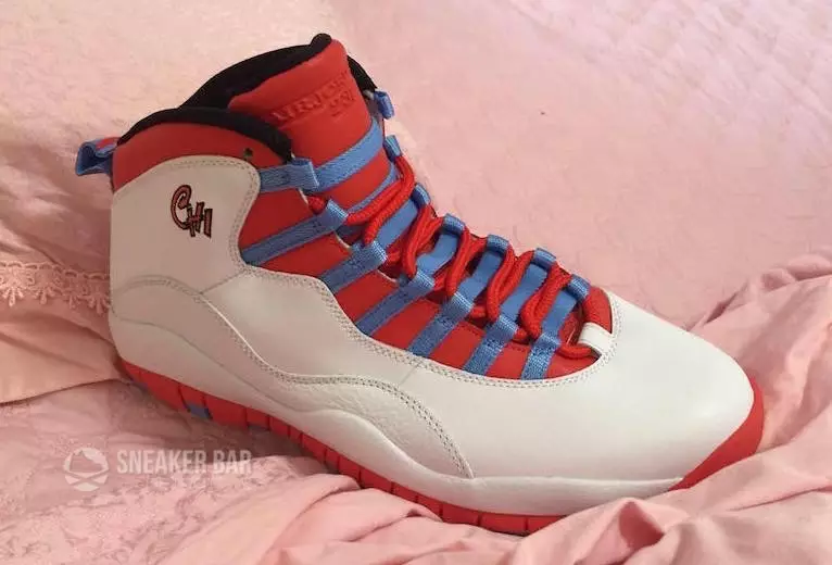 Air Jordan 10 Chicago City Pack 2016 წელი