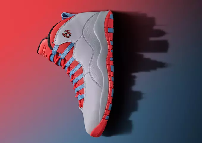 Pacote Cidade Retrô Air Jordan 10 Chicago