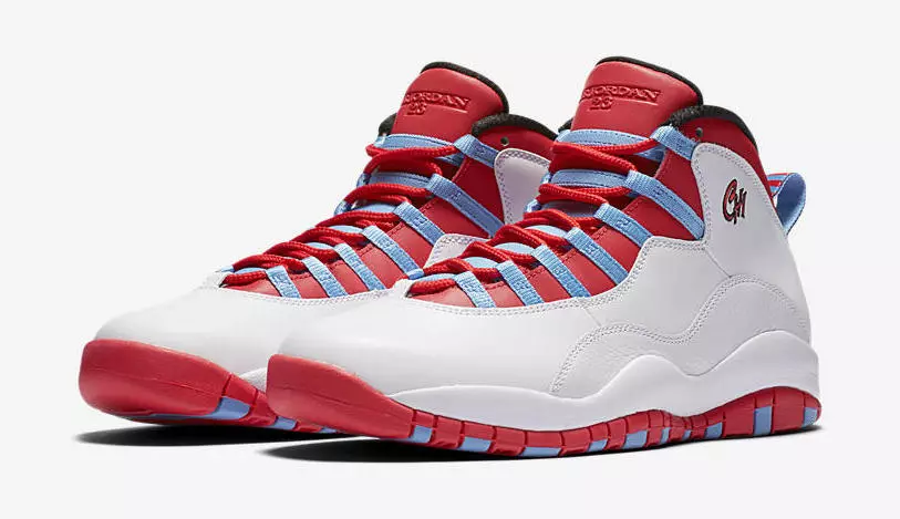 Air Jordan 10 Chikago Retro Siti to'plami