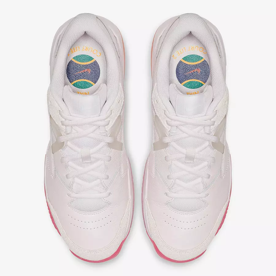 Nike Court Lite 2 Vit Rosa CJ6781-600 Utgivningsdatum