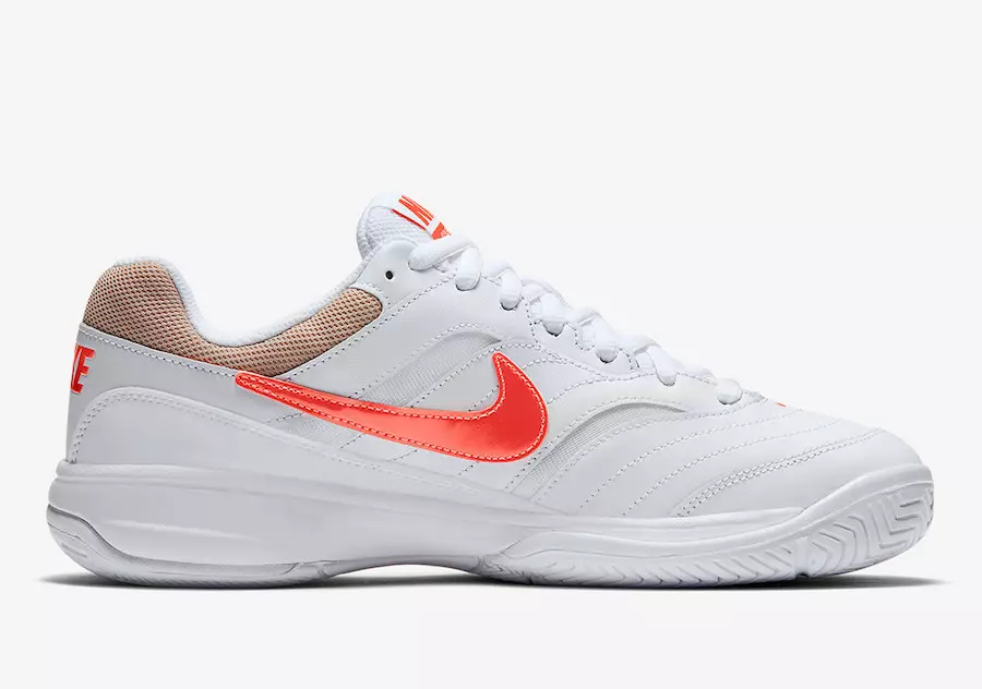 Nike Court Lite Bright Crimson Bio Beige 845021-107 ထုတ်ဝေသည့်ရက်စွဲ