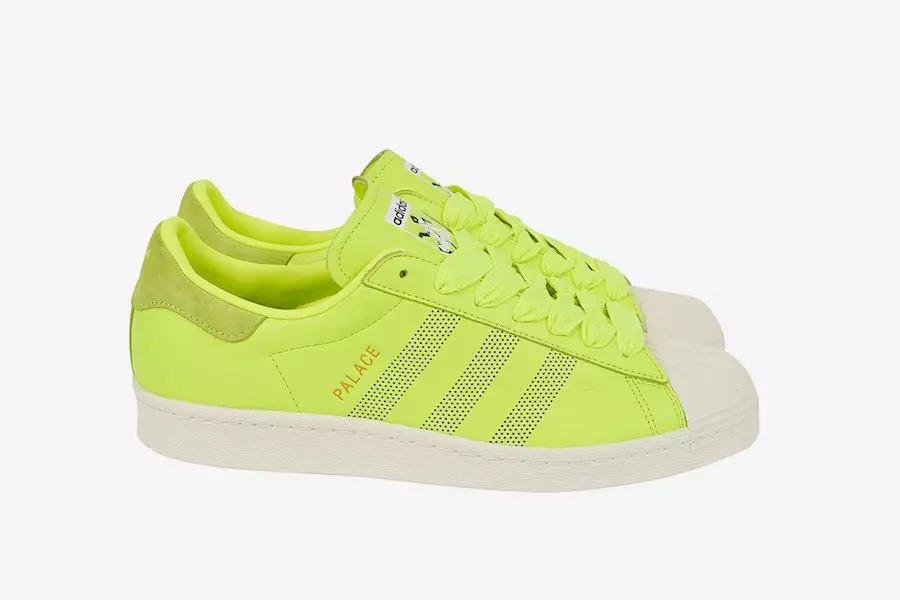 Palace onthult drie adidas Superstar Colorways