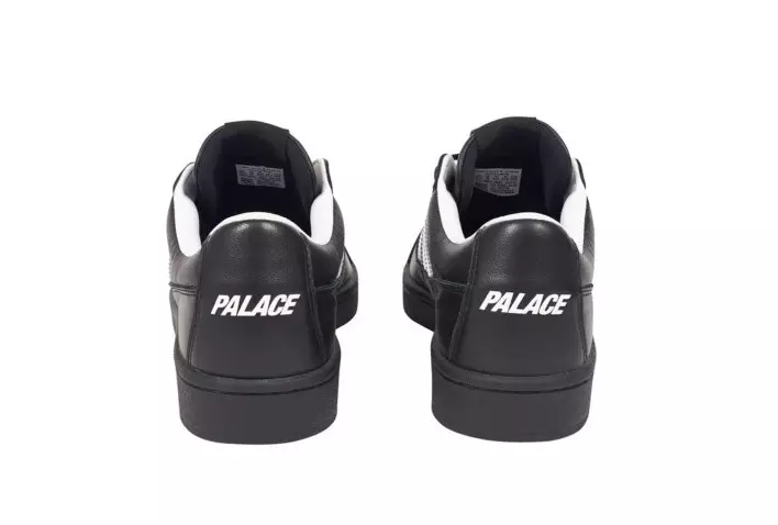 Palace x Adidas Campton Preto Branco Data de lançamento