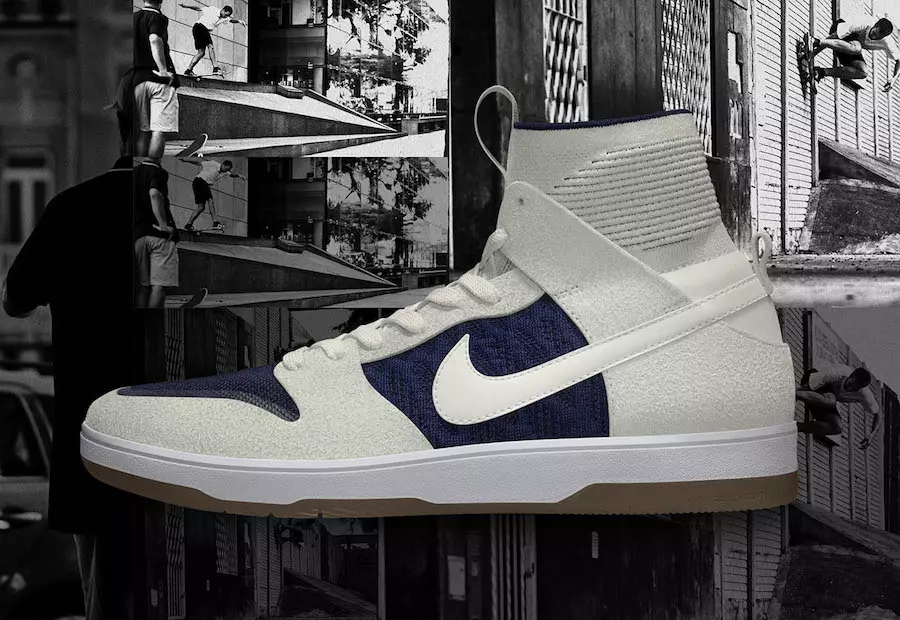 Nike SB Dunk High Elite Releasing i Sail og Binary Blue