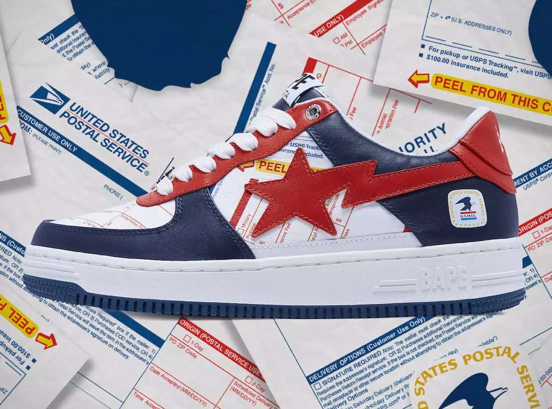 USPS x BAPE Sta Imetolewa tarehe 28 Agosti