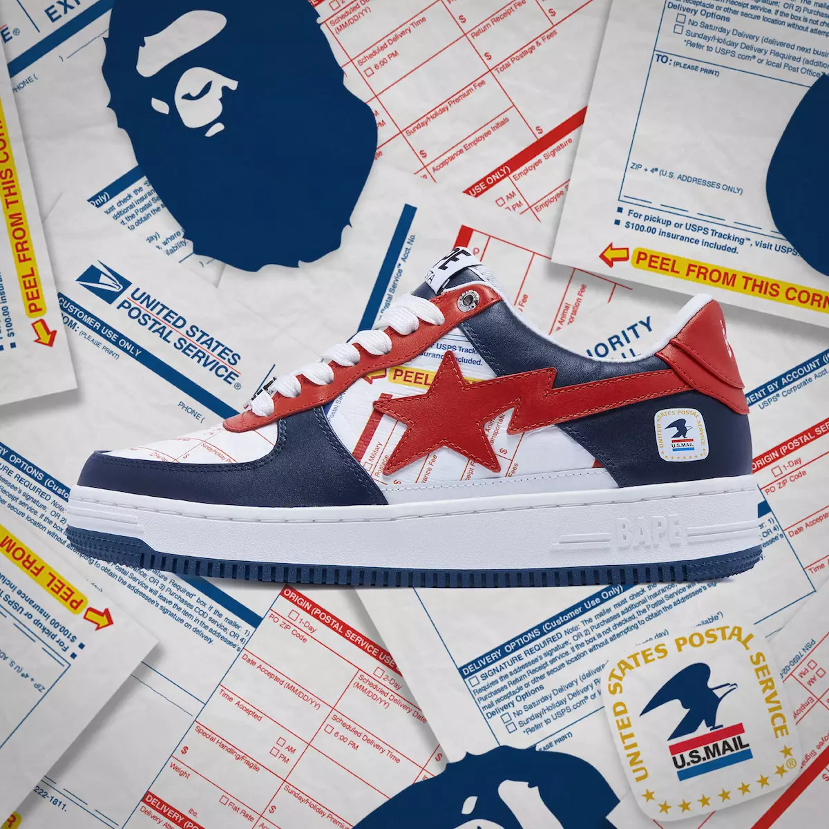 USPS BAPE Sta Data wydania Cena