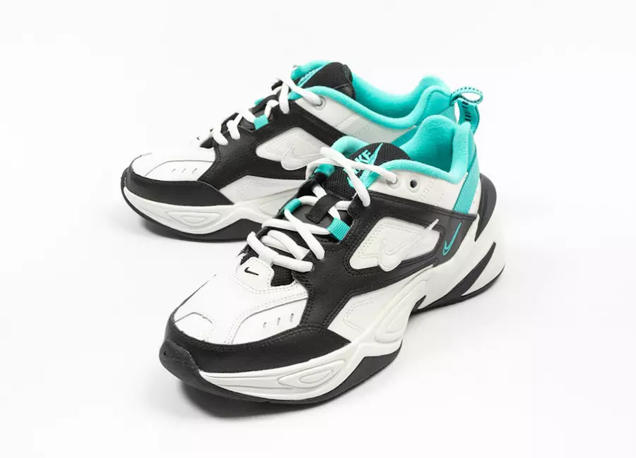 Санаи барориши Nike M2K Tekno White Black Hyper Jade AO3108-102